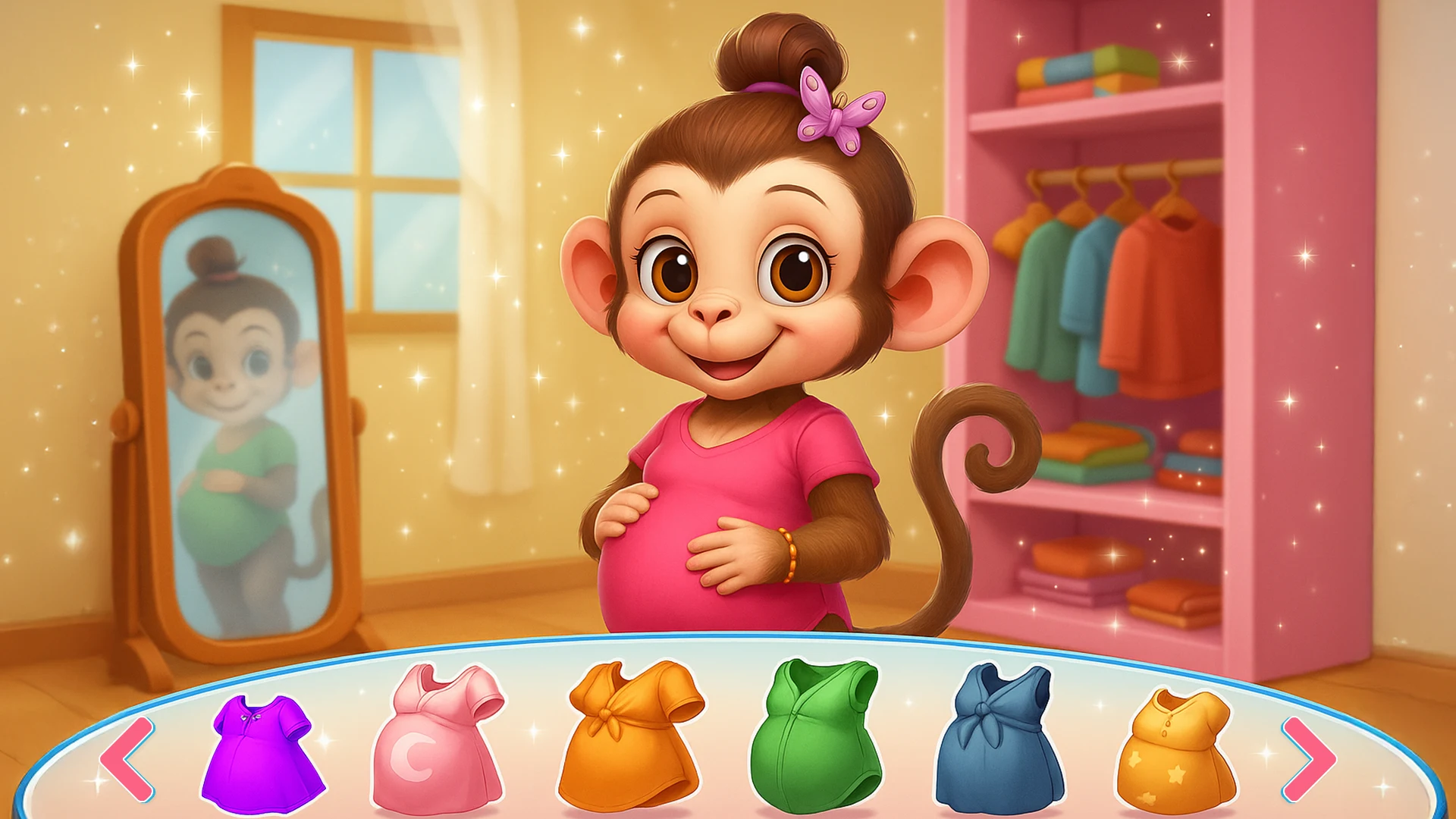 Punch Monkey Care game - Poor screenshot